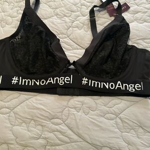 Cacique Black Lace #ImNoAngel Bra